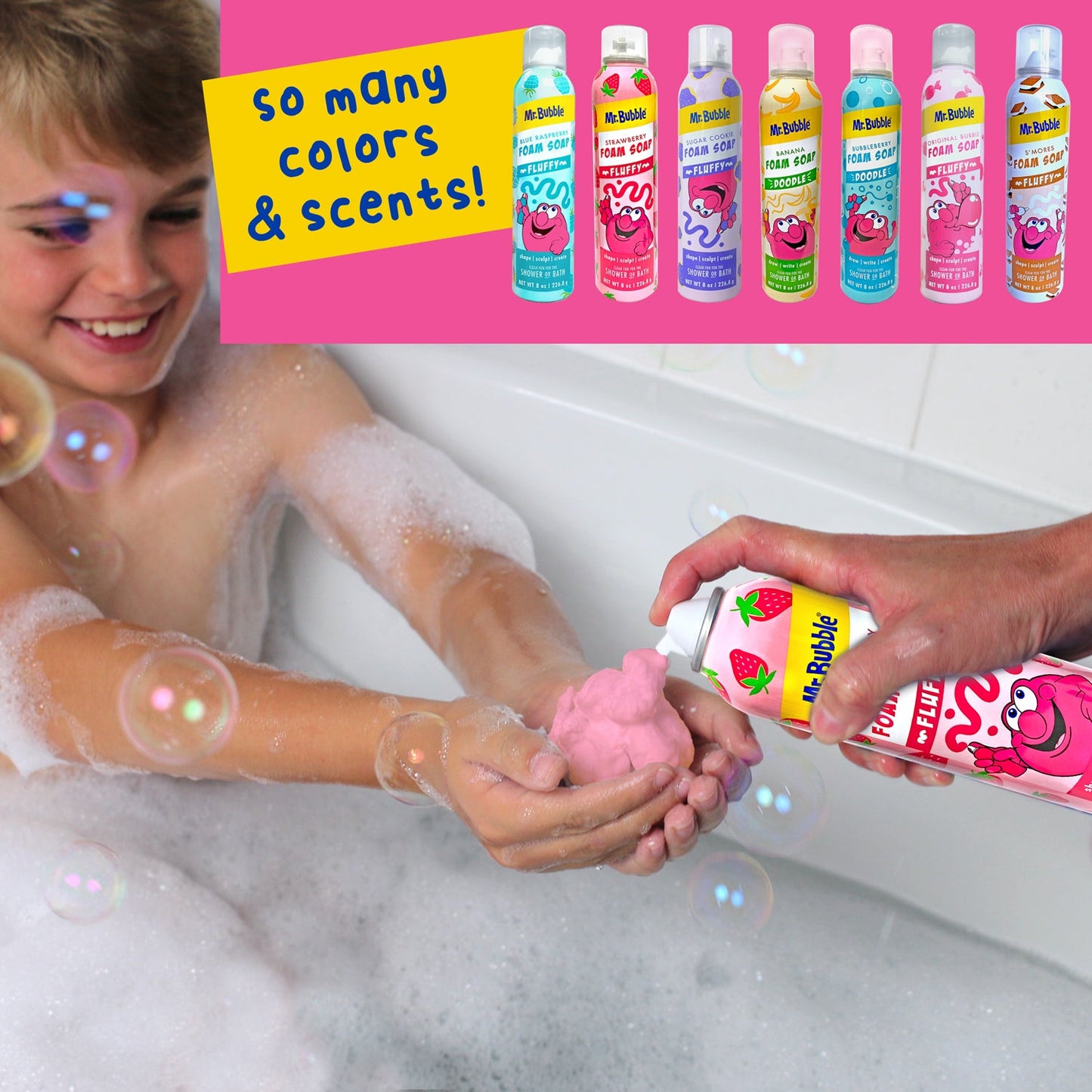 Foam Soap Twin Pack, Rotating Colors, Frosting and Silly Nozzles