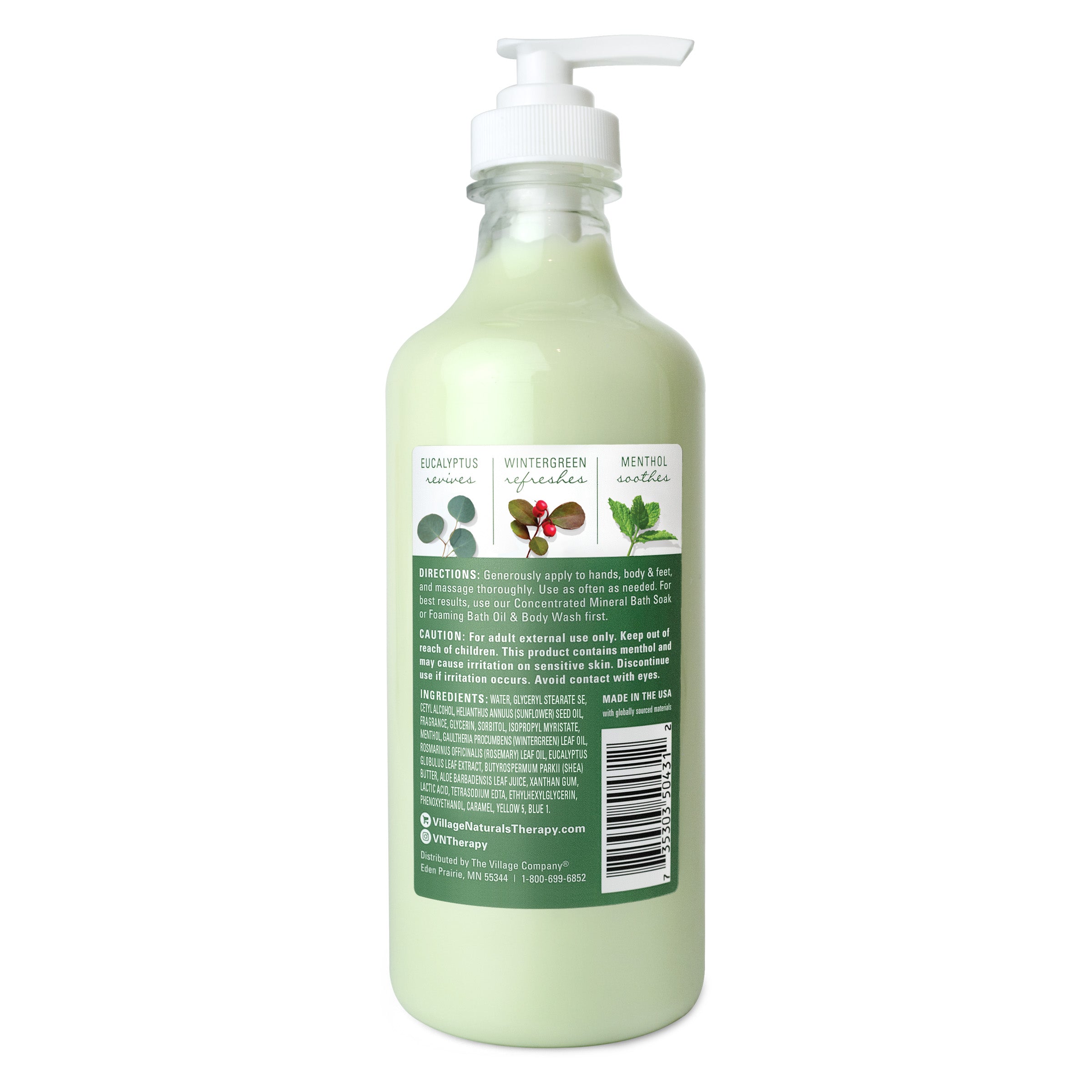 Muscle Hand & Body Lotion - Village Naturals Therapy – The Village