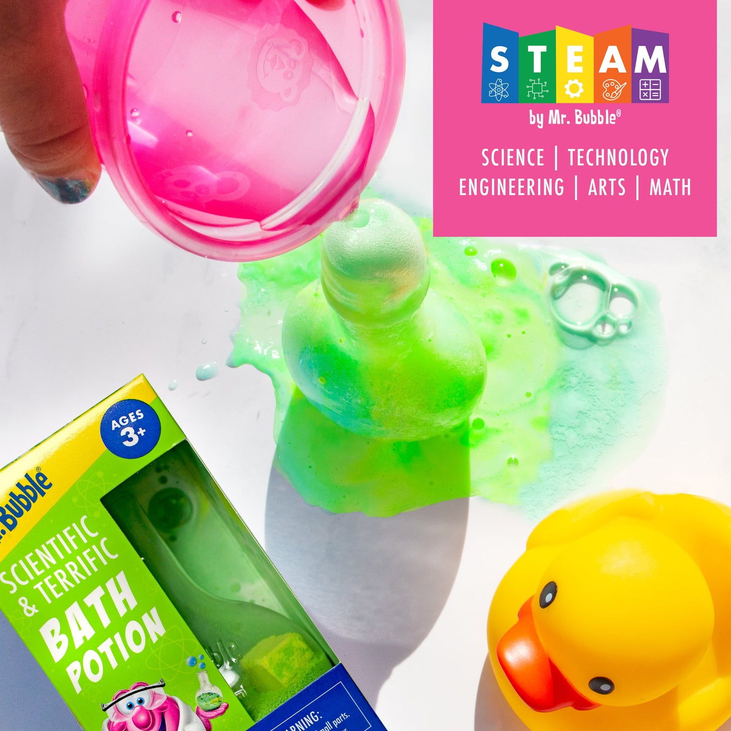 Mr. Bubble Scientific and Terrific Bath Potion Magnificent Magenta
