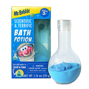 Mr. Bubble Scientific and Terrific Bath Potion Blue