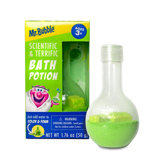 Mr. Bubble Scientific and Terrific Bath Potion Green