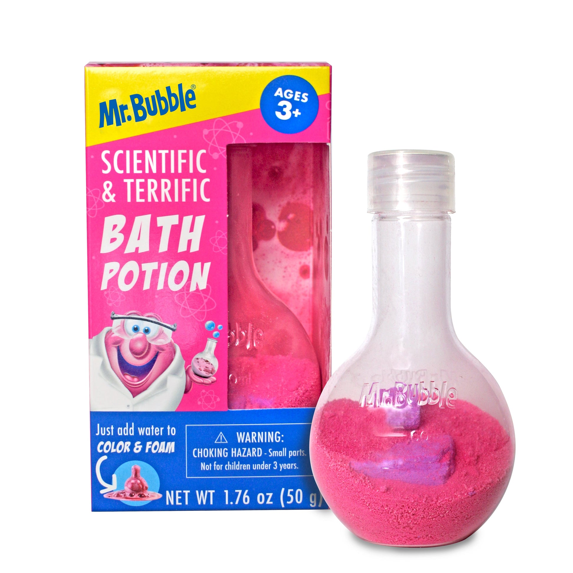 Mr. Bubble Scientific and Terrific Bath Potion Magnificent Magenta