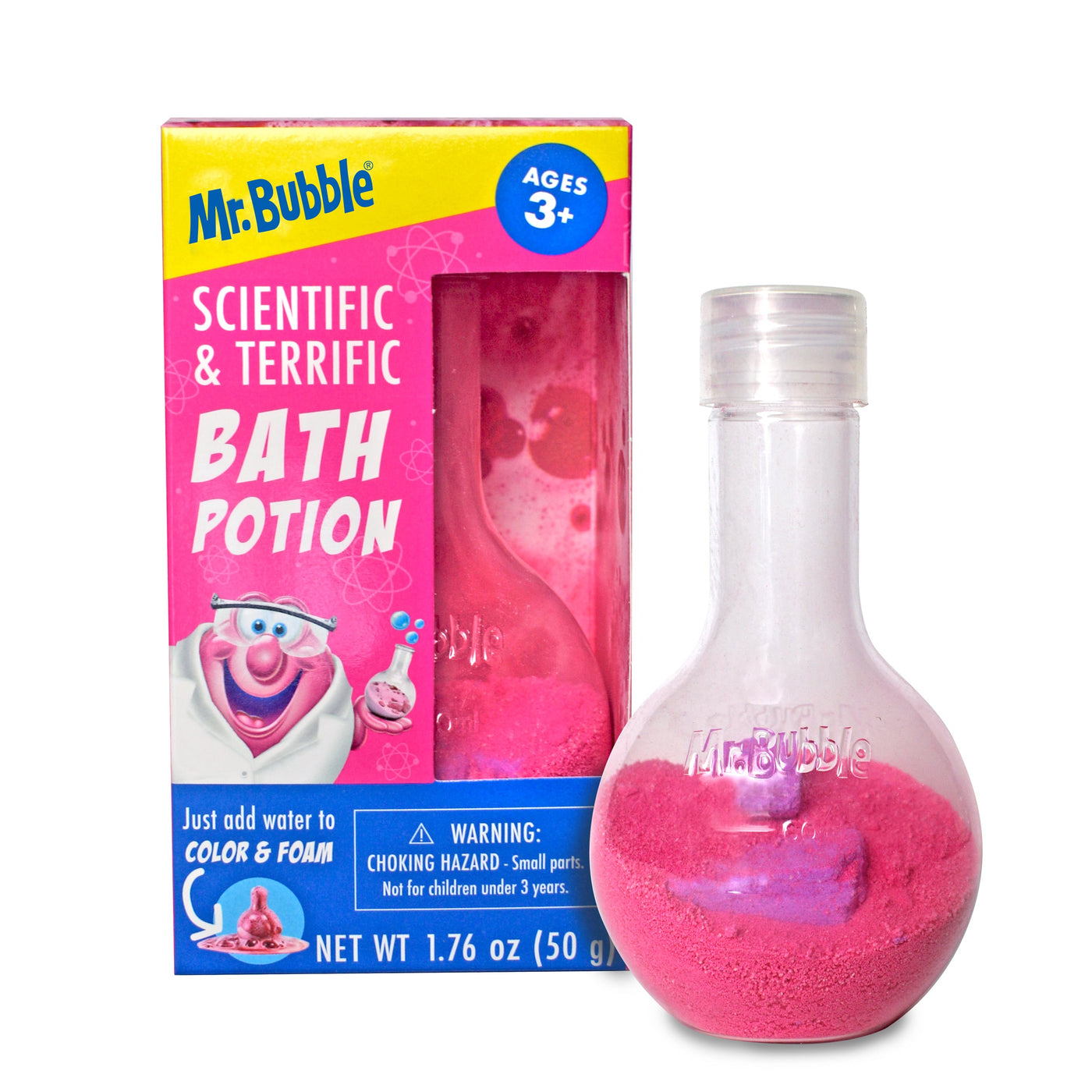 Mr. Bubble Scientific and Terrific Bath Potion Pink
