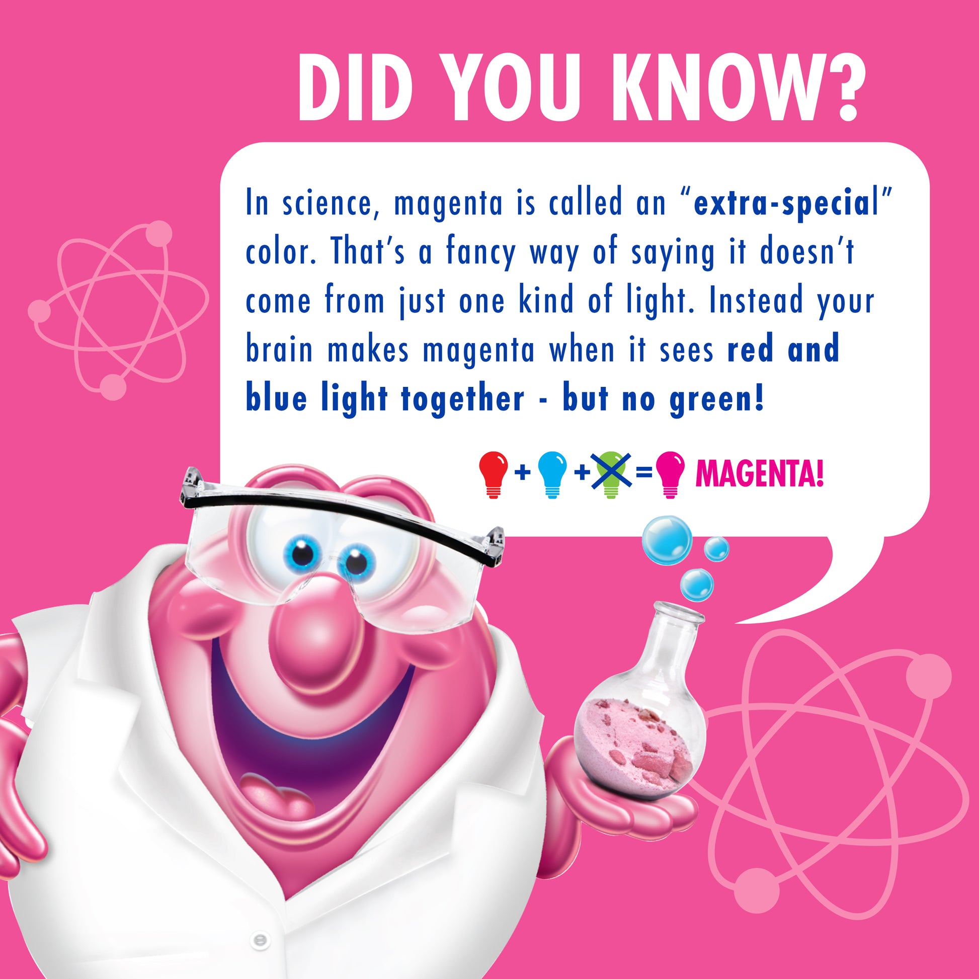 Mr. Bubble Scientific and Terrific Bath Potion Magnificent Magenta