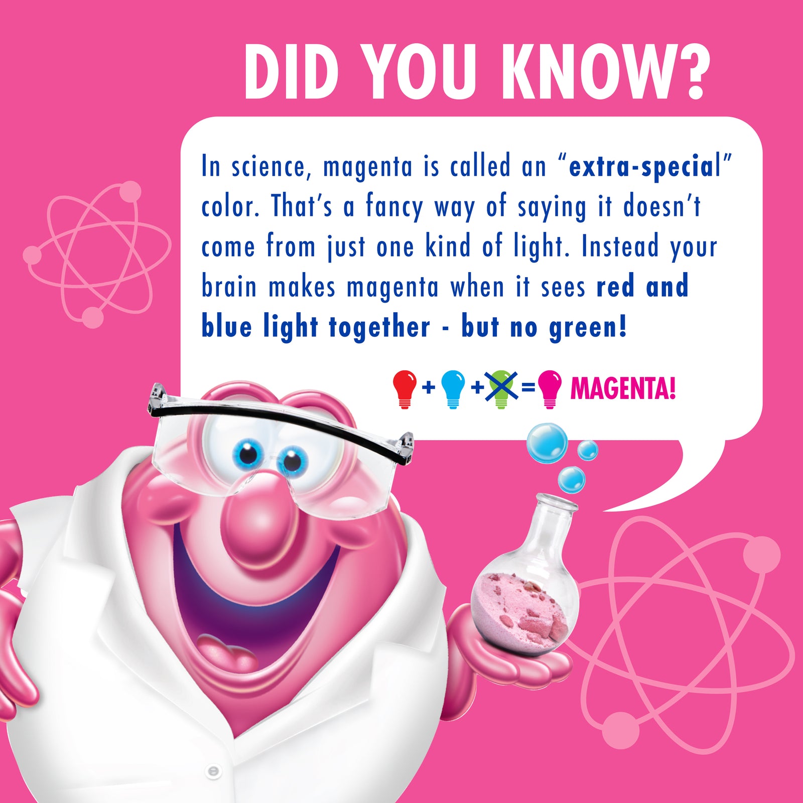 Mr. Bubble Scientific and Terrific Bath Potion Magnificent Magenta