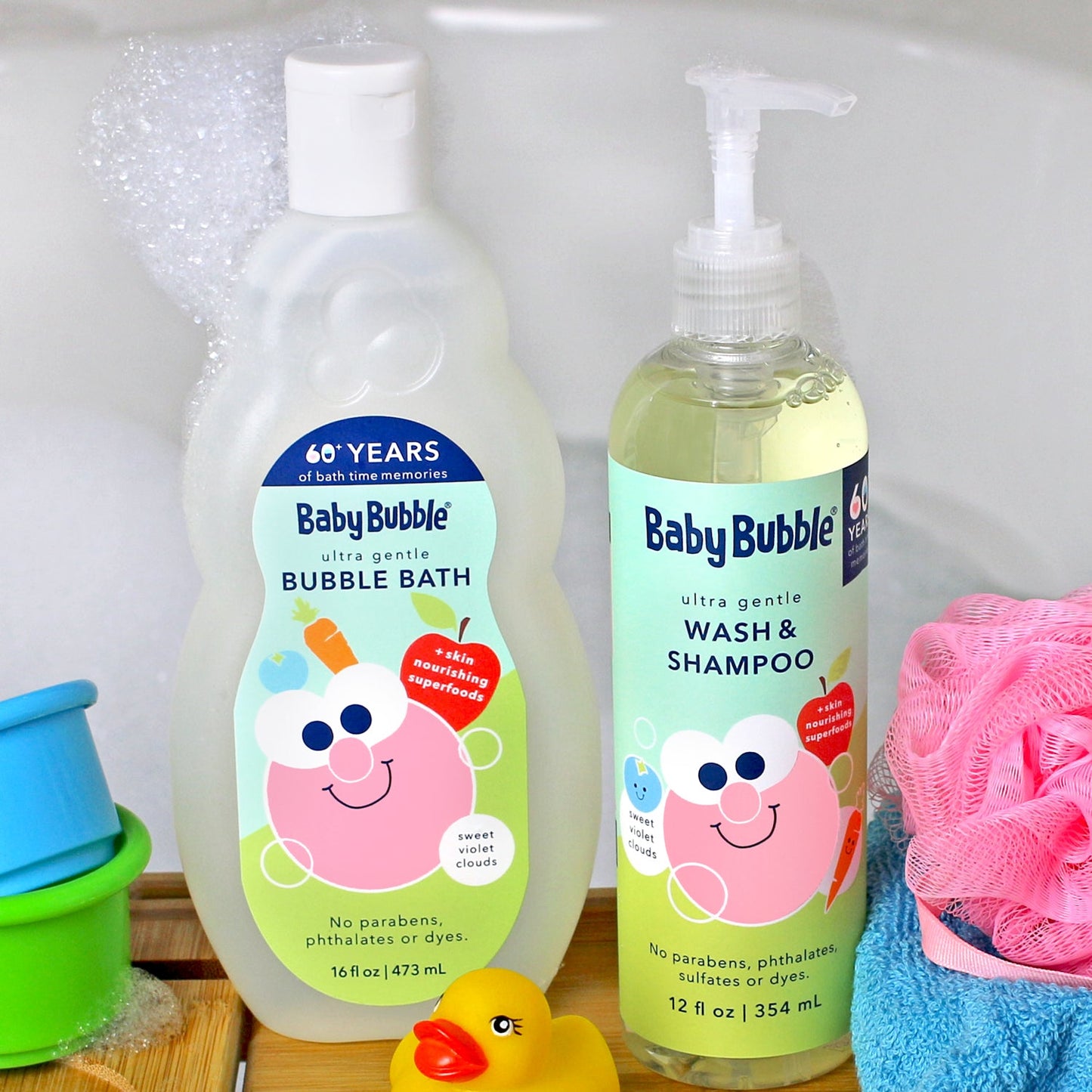 Baby Bubble Ultra Gentle Body Wash & Shampoo