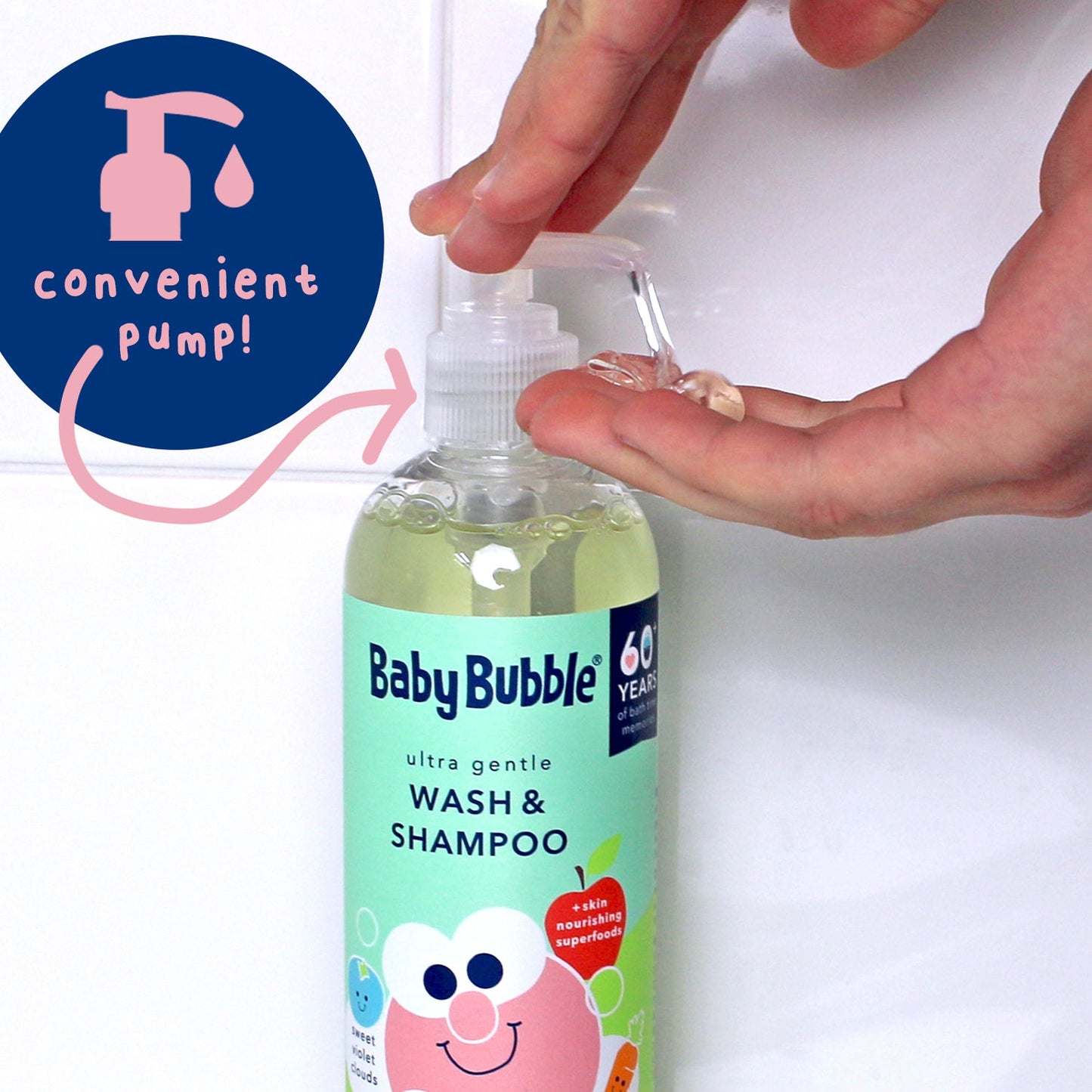Baby Bubble Ultra Gentle Body Wash & Shampoo