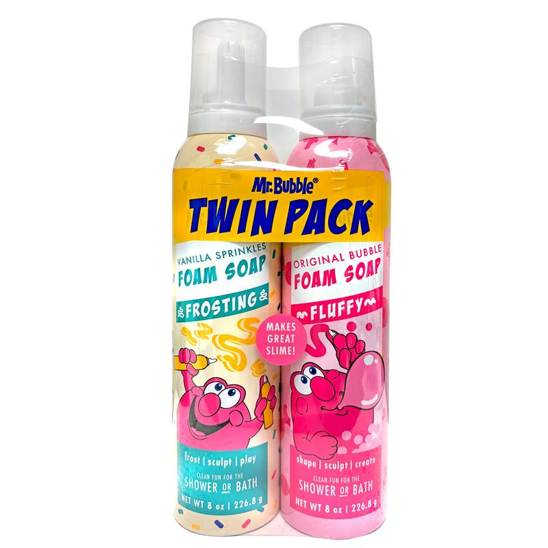 Foam Soap Twin Pack, Rotating Colors