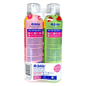 Foam Soap Twin Pack, Rotating Colors