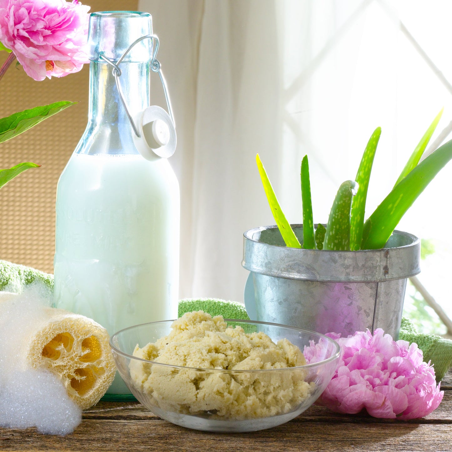 White Tea Milk Bath with Shea Butter