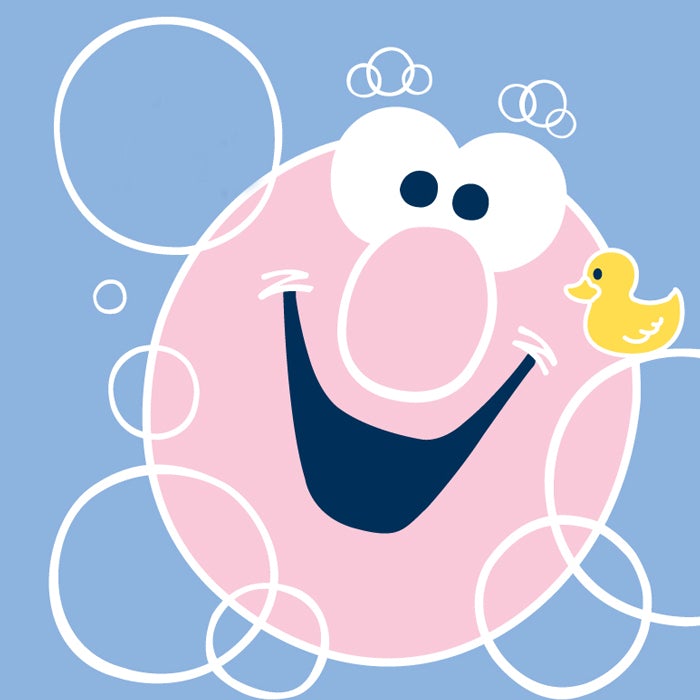 Mr. Bubble Kid's Short Sleeve Duckie T-Shirt