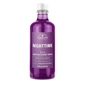 Village Naturals Therapy Nighttime Relief Foaming Bath Oil & Body Wash