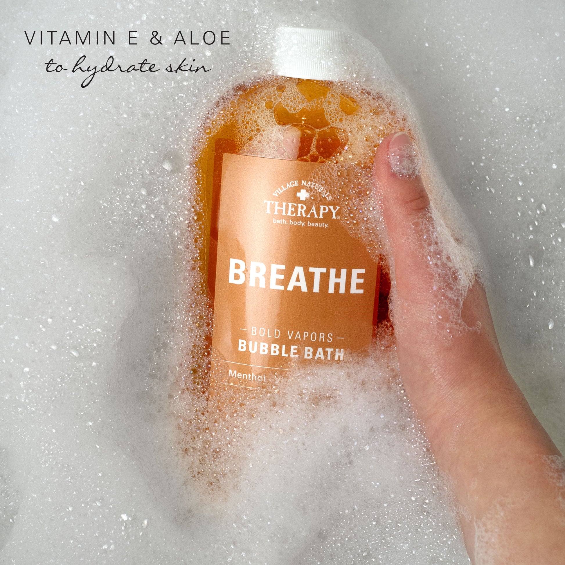 Village Naturals Therapy Breathe Bubble Bath
