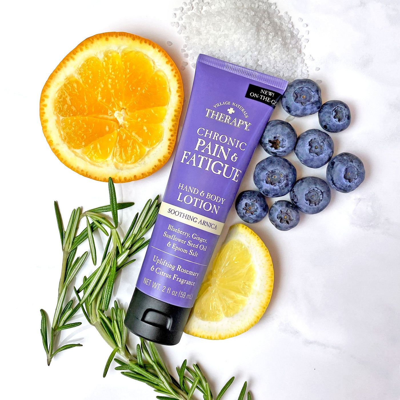 Village Naturals Therapy Chronic Pain & Fatigue Hand & Body Lotion