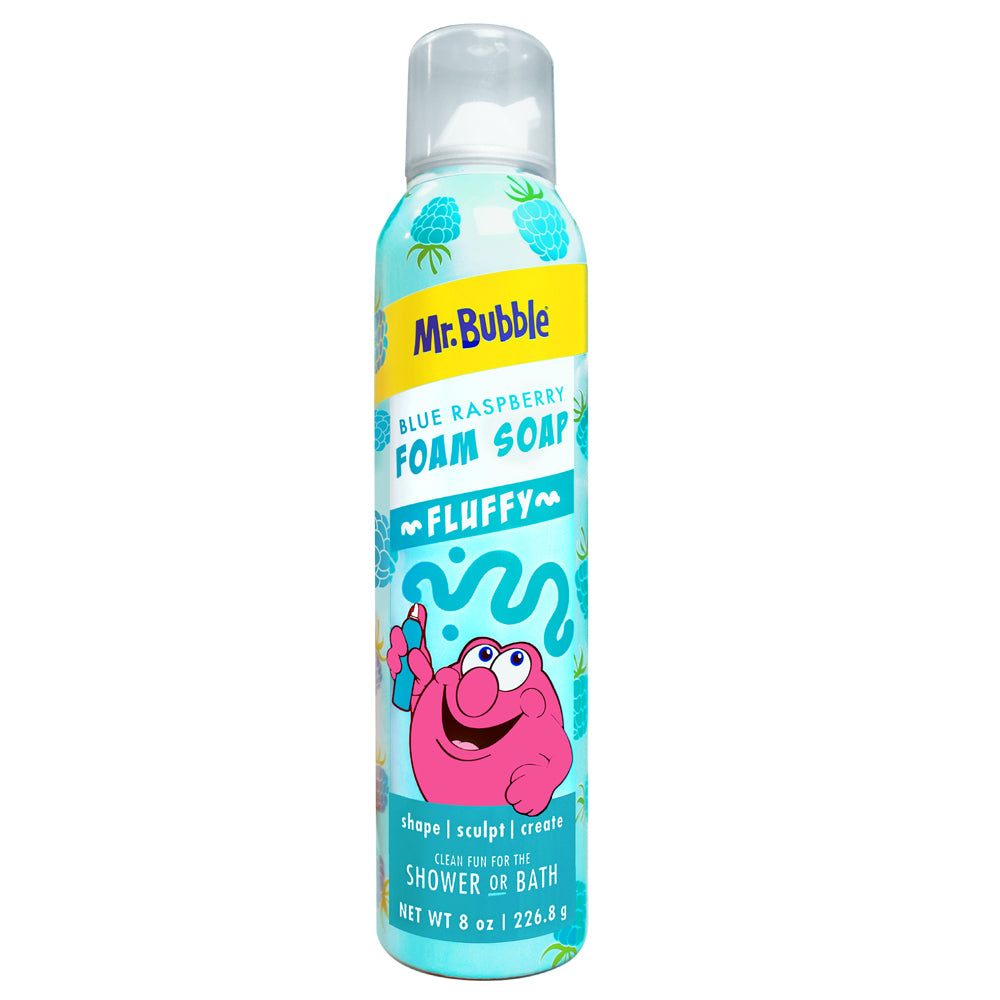 Mr. Bubble Blue Raspberry Foam Soap