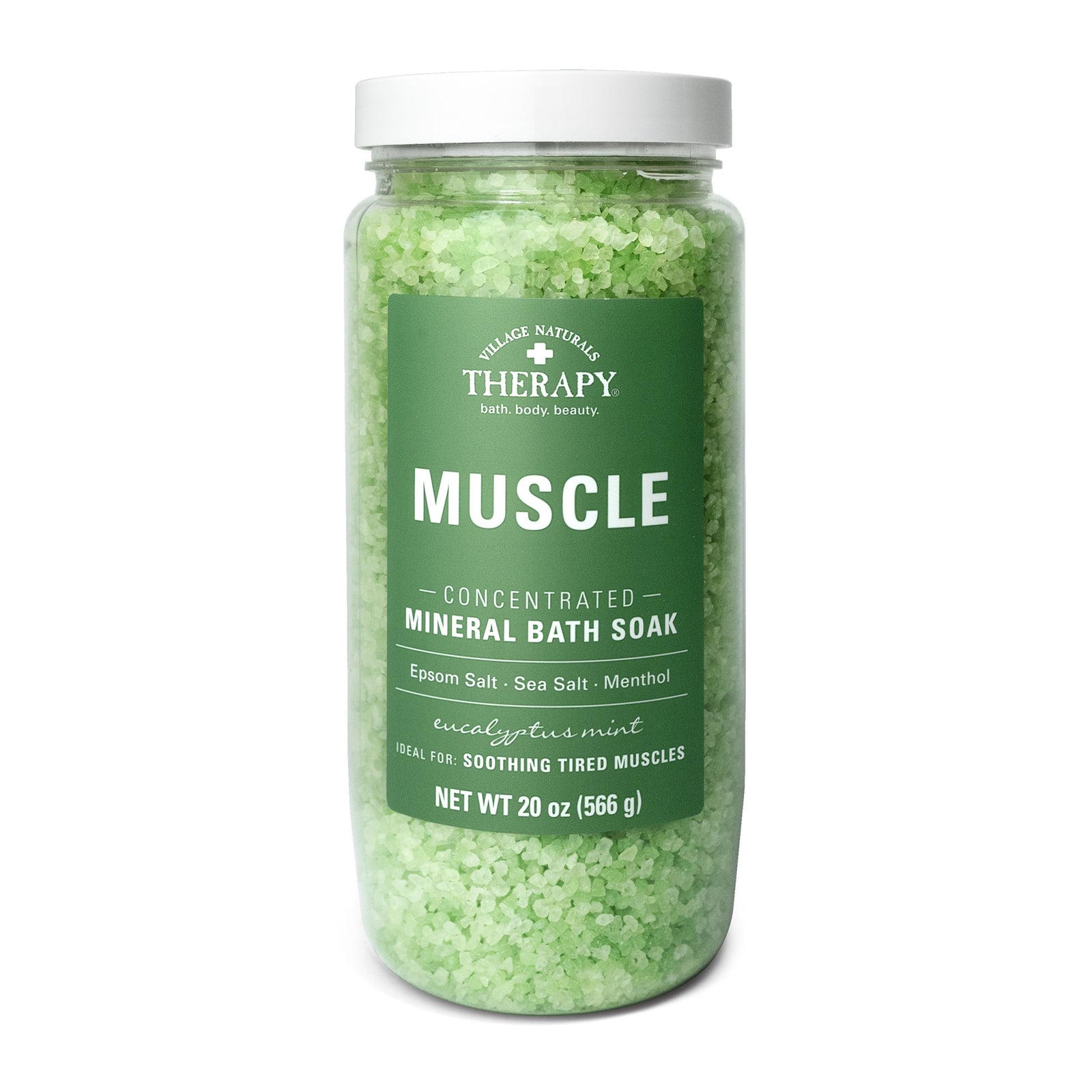 Village Naturals Therapy Muscle Concentrated Mineral Bath Soak