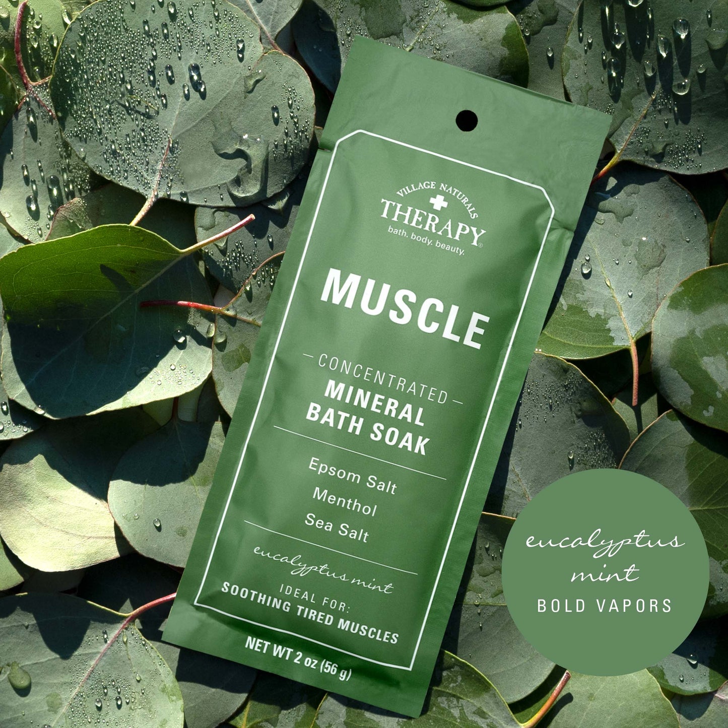 Village Naturals Therapy Muscle Concentrated Mineral Bath Soak