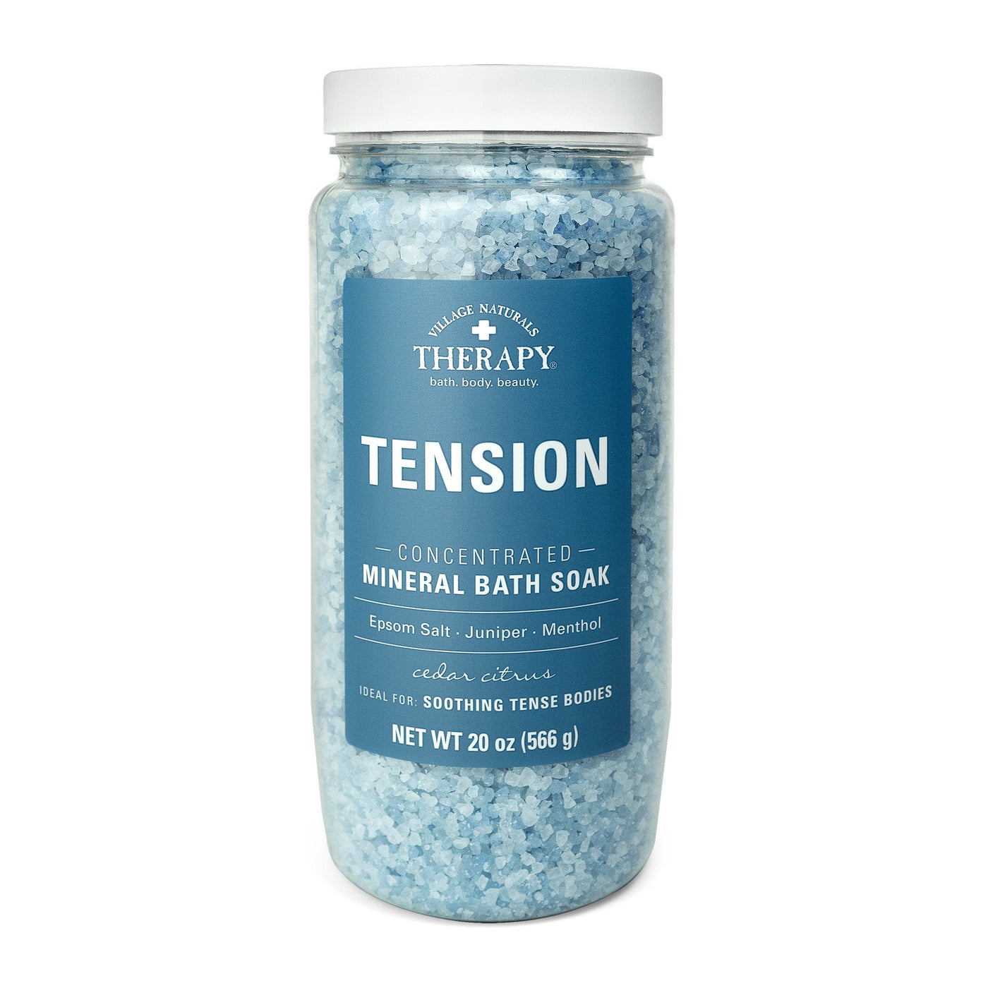 Village Naturals Therapy Tension Concentrated Mineral Bath Soak