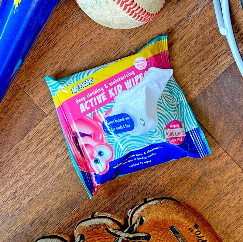 Mr. Bubble Active Kid Wipes