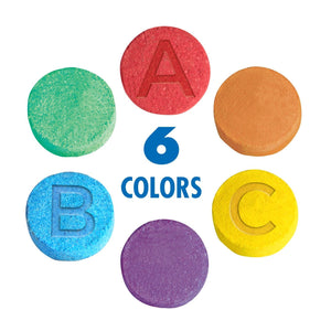 Mr. Bubble Fizzy Tub Colors - Six Colors