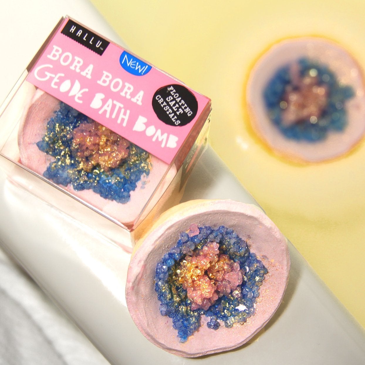 Hallu Bora Bora Geode Bath Bomb