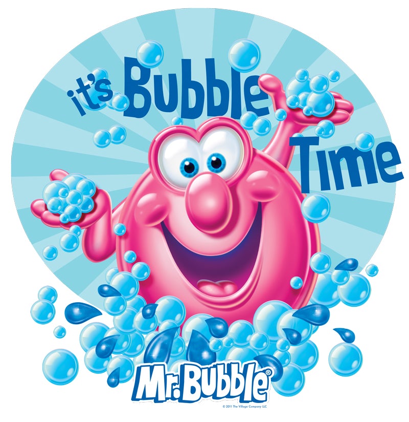 Mr. Bubble It's bubble time kids t-shirt