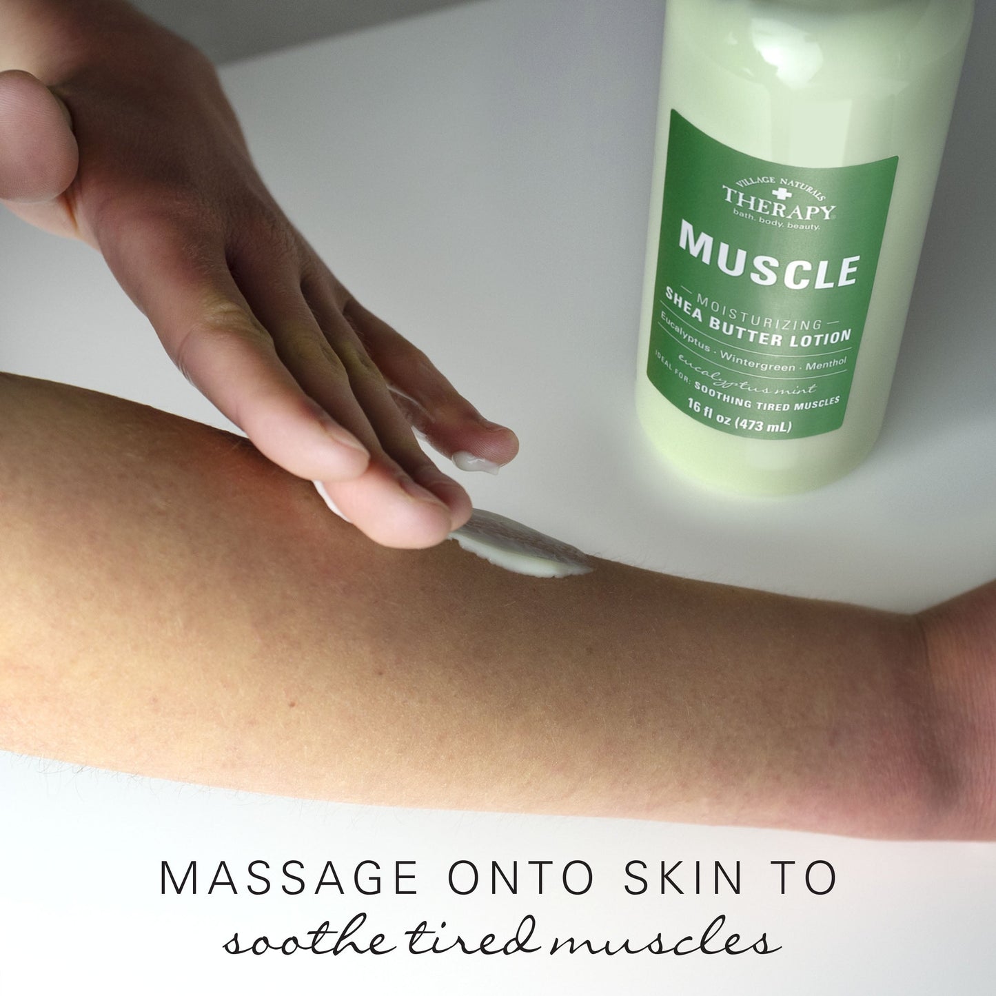 Village Naturals Therapy Muscle Moisturizing Shea Butter Lotion