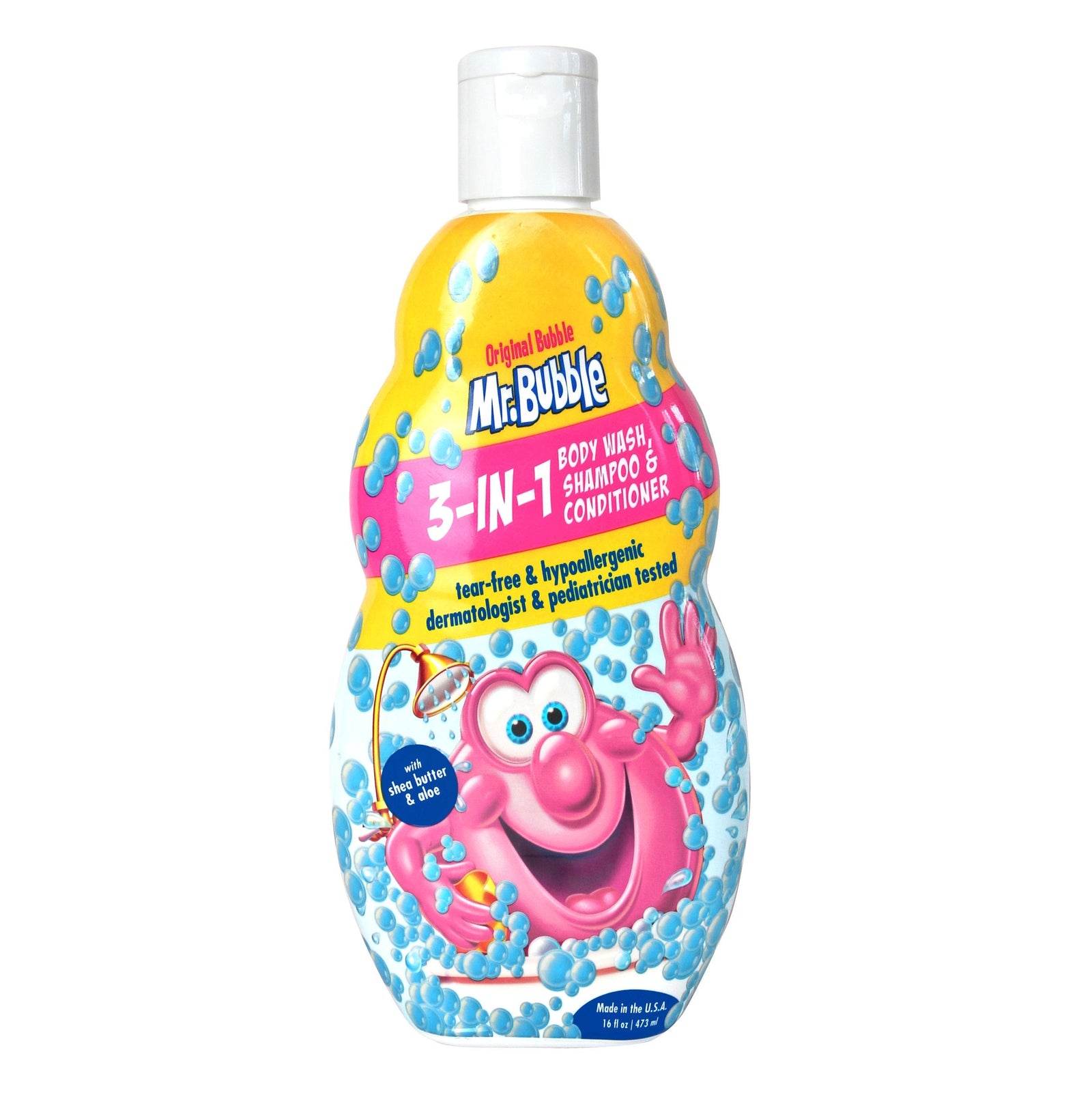 Mr. Bubble 3-in-1 Body Wash, Shampoo, & Conditioner