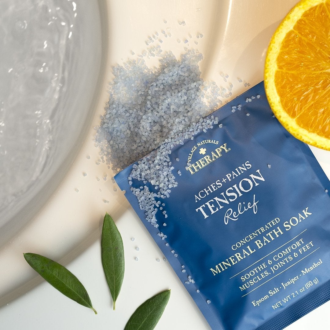 Village Naturals Therapy Tension Relief Wellness Gift Set